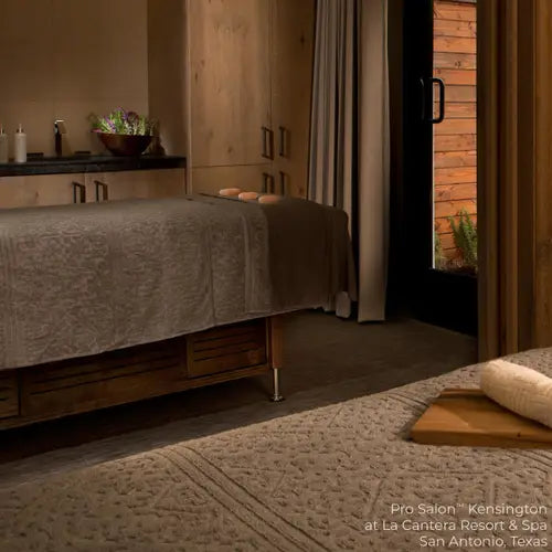 Professional spa massage and facial table Kensington model with adjustable height