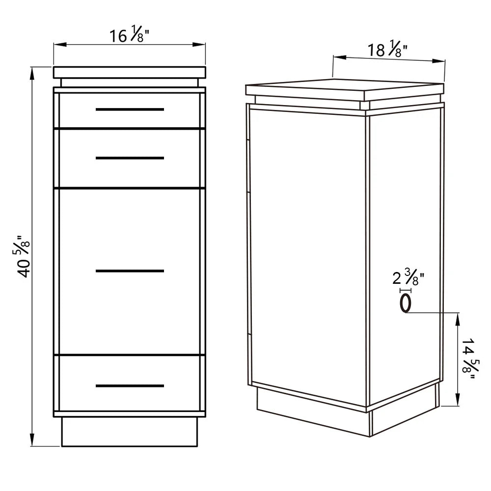 DIIR Roma Trolley Cart - DIIR-5312