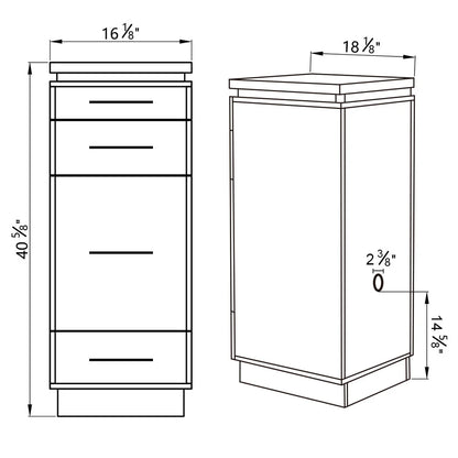 DIIR Roma Trolley Cart - DIIR-5312