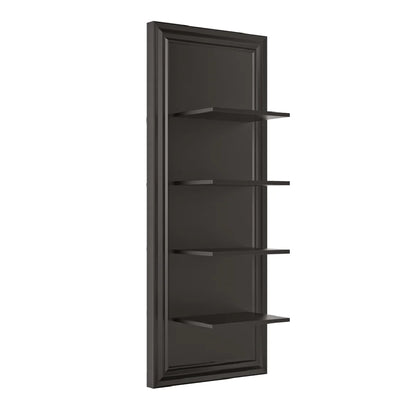Luxury wall‑mounted retail shelving system for beauty salons