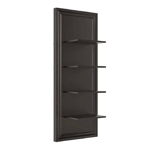 Luxury wall‑mounted retail shelving system for beauty salons
