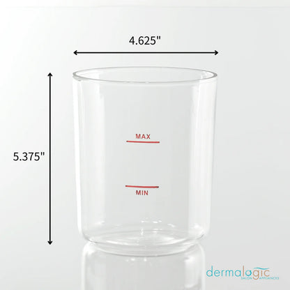 Durable Plano facial steamer glass container