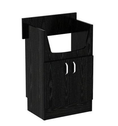 AYC Sanden Shampoo Cabinet with sleek design, ample storage, and professional salon functionality for hair washing stations
