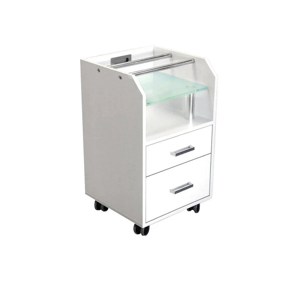 AYC Glasglow spa pedicure trolley with durable construction and organized compartments