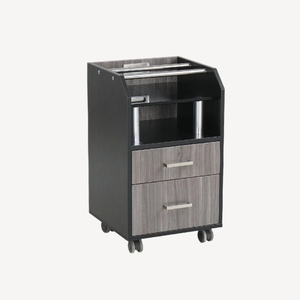 AYC Glasglow Pedicure Trolley with multiple storage drawers for spa and salon use