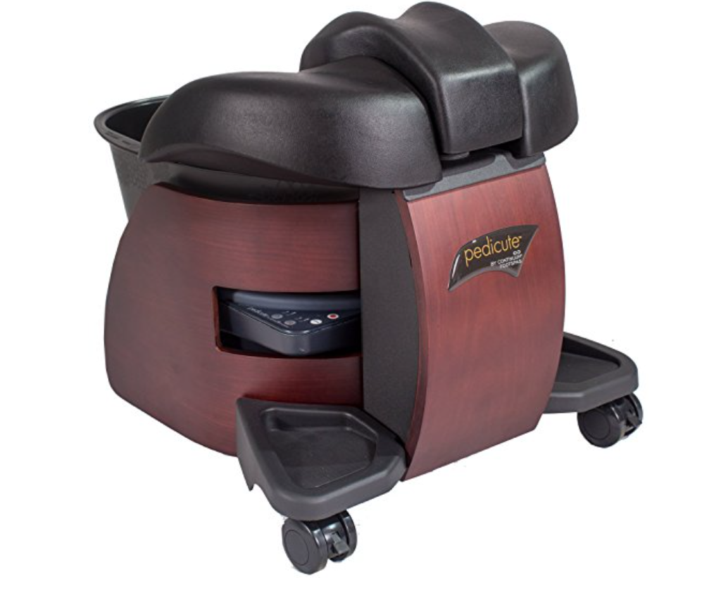 Continuum Pedicute Footspa - Portable Pedicure Spa with Heat and Vibration