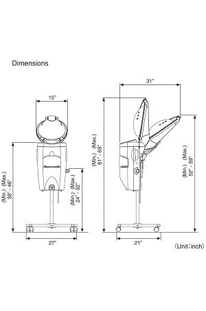 Micromist Hair Processor drawing