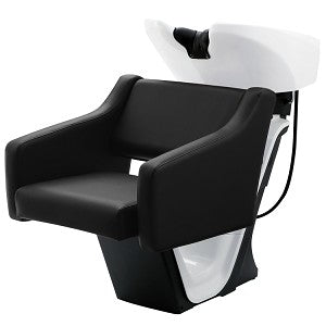 Luxis Shampoo Unit by Takara Belmont in modern salon setting
