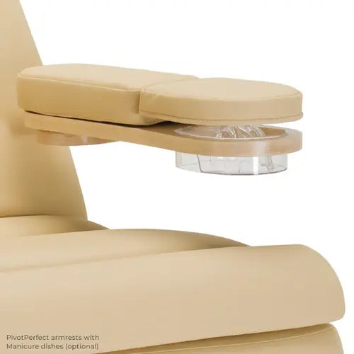 Living Earth Crafts Cloud 9 Cuvee spa table featuring comfort upholstery and advanced features