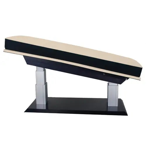 Aspen GT spa table with plush cushioning and premium wood base