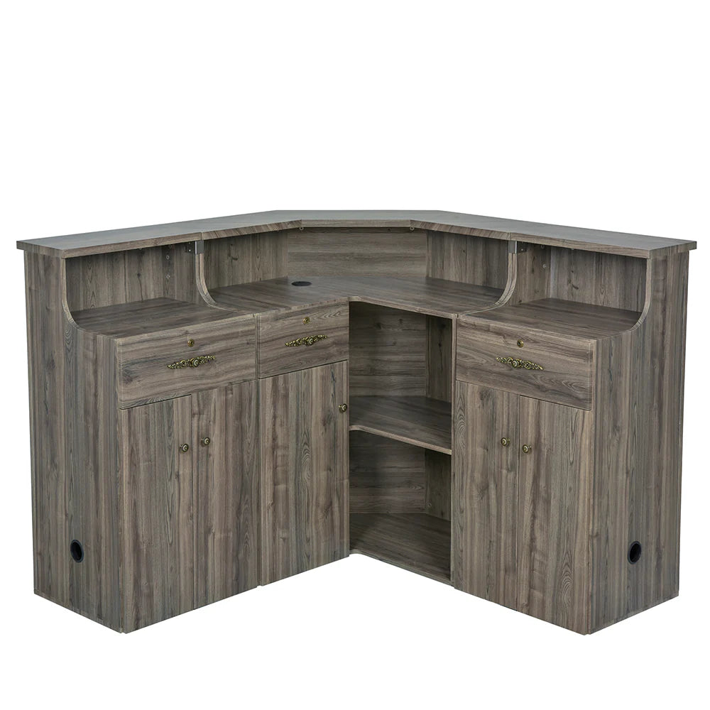 DIIR Valencia LED Reception Desk - Combination - DIIR-4516