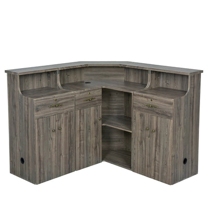 DIIR Valencia LED Reception Desk - Combination - DIIR-4516