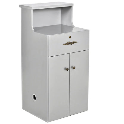 DIIR Valencia LED Reception Storage Desk - Combination - DIIR-4516